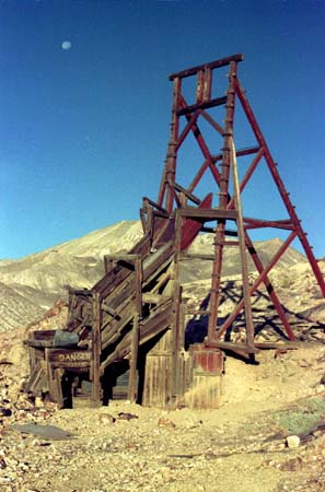Photo Model on Nevada Mine Shaft